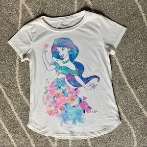 Disney Princess Jasmine Pastel Graphic T-shirt M